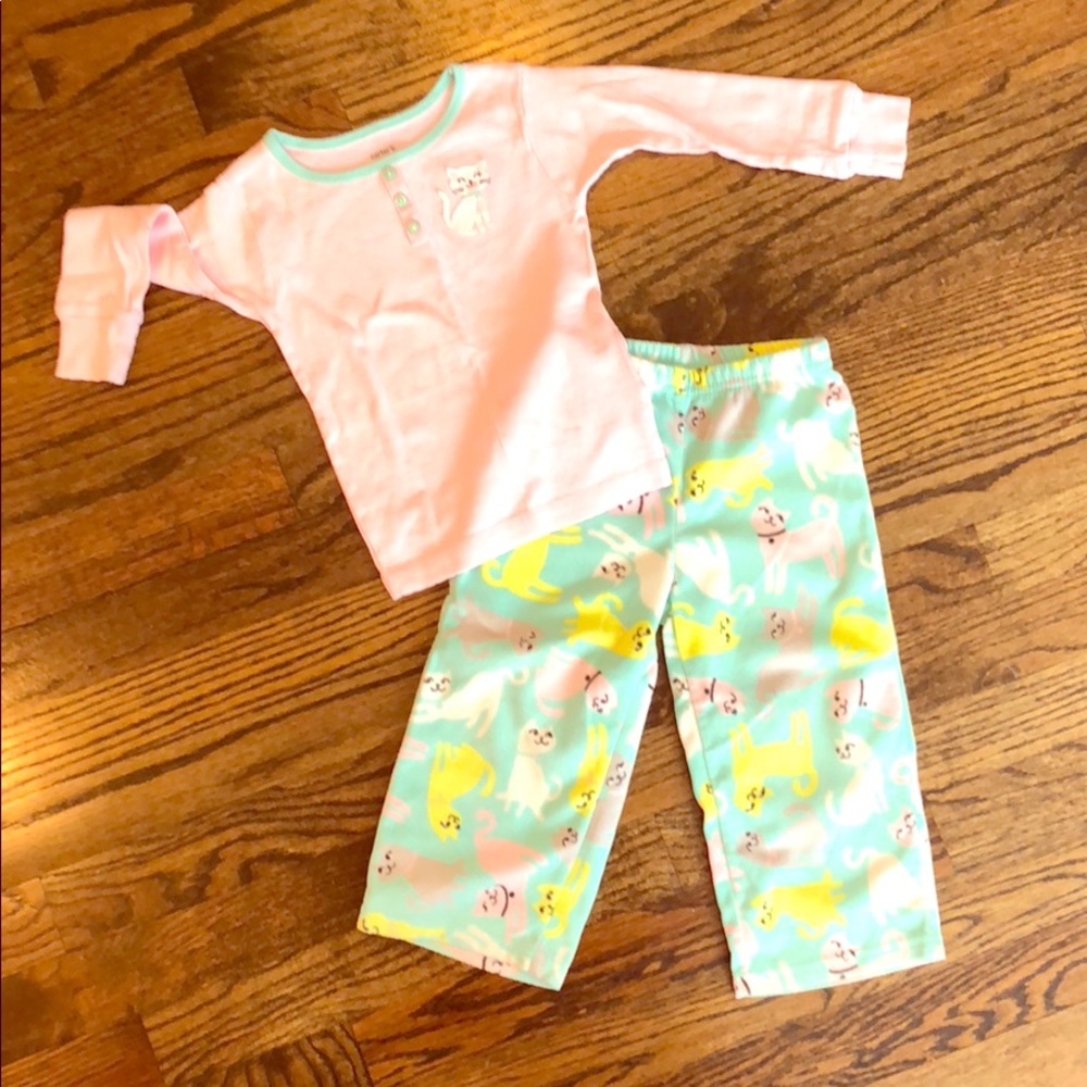 Carters Kitty Pajama Set